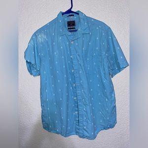On the road button down T-shirt. XL